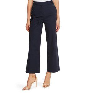 Nordstrom CeCe Stretch Twill Sailor Pants NWT 14